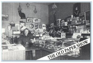 The Old Paper Show Convention Center Interior View Toronto Canada Postcard