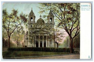 Richmond Virginia VA Postcard Cathedral Of The Sacred Heart Exterior c1905s Tuck