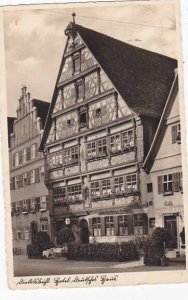 Germany Dinkelsbuehl Hotel Deutsches Haus 1938 Photo