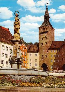 BG12802 landsberg am lech schoner turm mit marienbrunnen  car voiture  germany