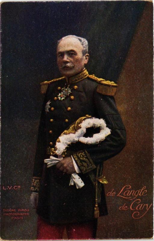 CPA General DE LANGLE DE CARY. Militaire (287215)