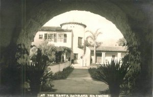 California Santa Barbara Biltmore Hotel  RPPC Photo Postcard 22-8546