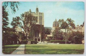 New Haven Connecticut~Sterling Memorial Library Yale University~Vintage Postcard