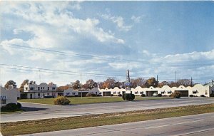 Dover Delaware 1960s Postcard Capitol City Motel