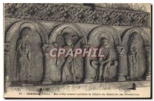 Postcard Old Charlieu Loire Netherlands relif once adorning the Refectory of ...