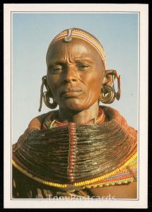 Samburu - Woman in Tribal Costume