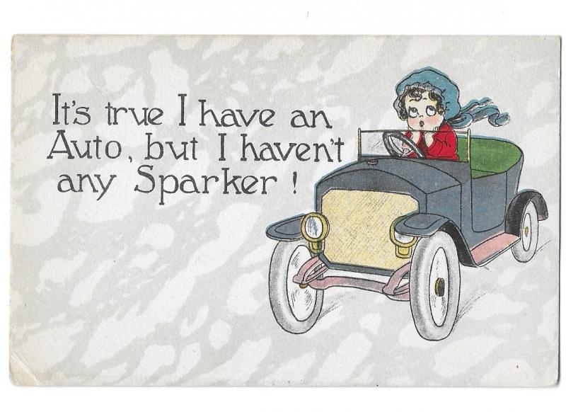 It's True I Have an Auto But I Haven't Any Sparker Humour