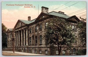 Provincial Parliament Buildings Halifax Nova Scotia Canada Landmark Postcard