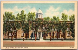 State Capitol Carson City Nevada NV Government Office Building Postcard