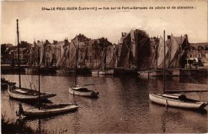 CPA Le POULIGUEN - Vue sur le Port - Barques de peche et... (242392)