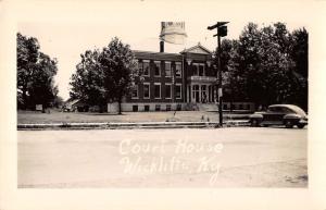 Wickliffe Kentucky Court House Real Photo Antique Postcard K27534
