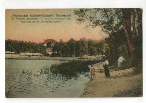 401366 GERMANY BERLIN GRUNEWALD restaurant Waldschlosschen Old