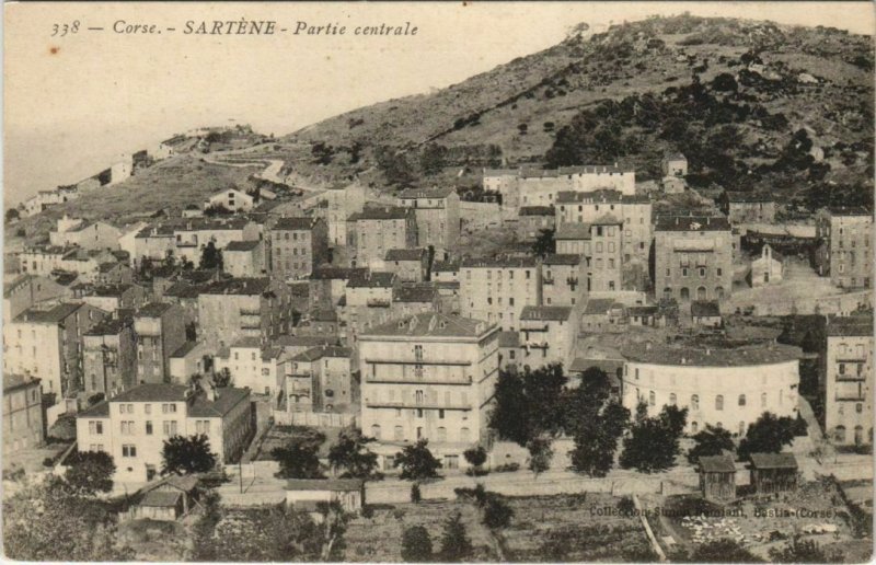 CPA CORSE SARTENE Partie centrale (804696)