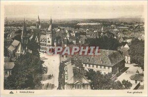 Old Postcard Haguenau Vue Generale