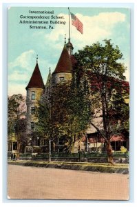 Correspondence School Scranton PA Pennsylvania Postcard (CK6)