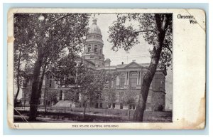 The State Capitol Building Cheyenne Wyoming WY Undivided Back Postcard 