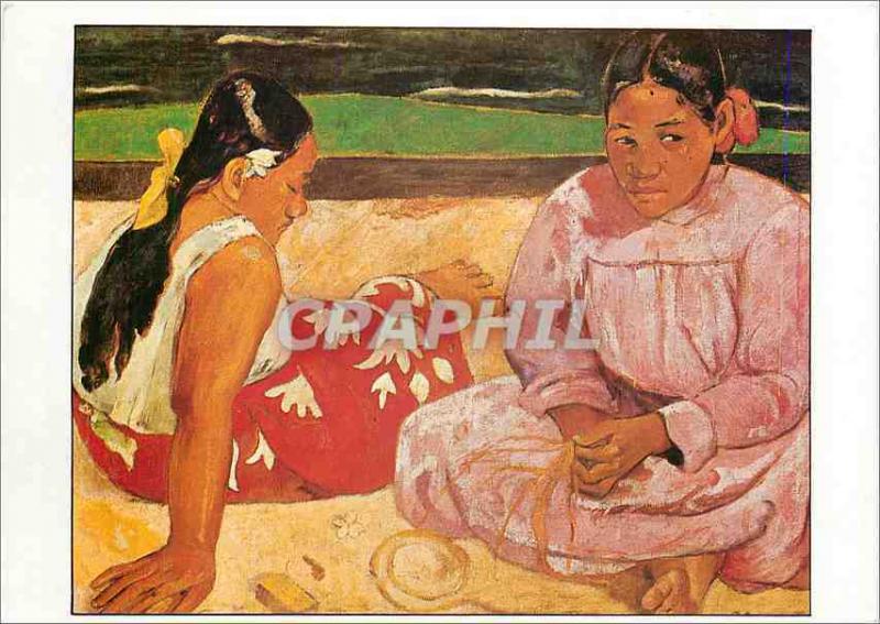 CPM Gauguin Paul Femmes de Tahiti sur la Plage 