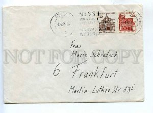 273199 GERMANY 1966 year Essen inverted cancellation