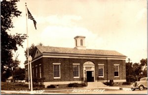 Real Photo Postcard Post Office in Auburn, Nebraska~137992