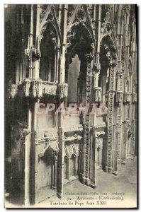 Old Postcard From Avignon Pope John XXII Tomb