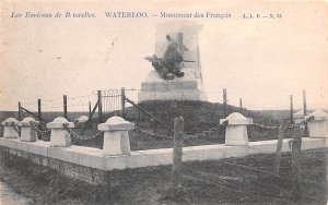 Monument des Francais Waterloo Belgium Unused 