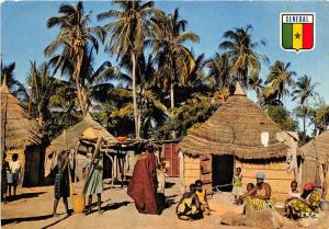 BG9312 a village in casamance types folklore women senegal