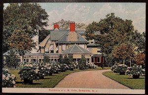 Vintage Postcard 1907-1915 J.B. Duke Residence ,Somerville, New Jersey (NJ)