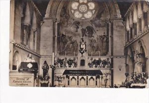England Lyndhurst Interior Of Catholic Church 1910