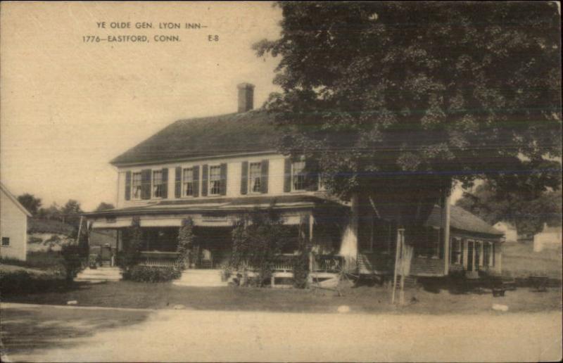 Eastford CT General Lyon Inn Postcard