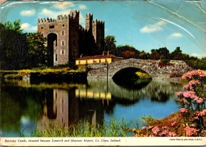 Ireland County Clare Bunratty Castle Between Limerick and Shannon Airport 1963