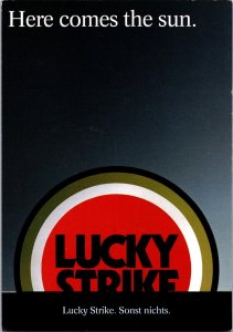 Lucky Strike Cigarettes Advertising Postcard BS22