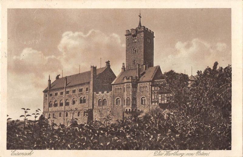 BG34280 eisenach die wartburg von osten  germany