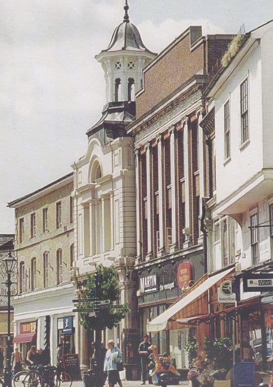 Martin The Newsagent Interflora Flower Shop Hitchin Hertfordshire Postcard