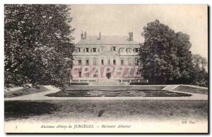 Jumieges Postcard Old Old Abbey Jumieges Abbey Building