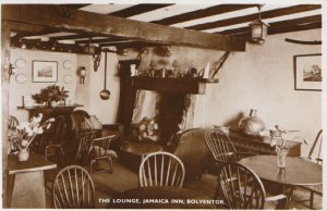 Cornwall Postcard - The Lounge - Jamaica Inn - Bolventor - Ref TZ1579