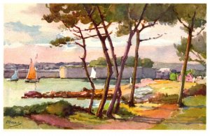 France Concarneau  artist signed