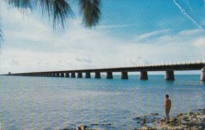 Seven Mile Bridge The Most Famous Span Of The Overseas Highway To Key West Fl...