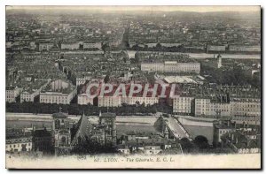 Old Postcard Lyon General view