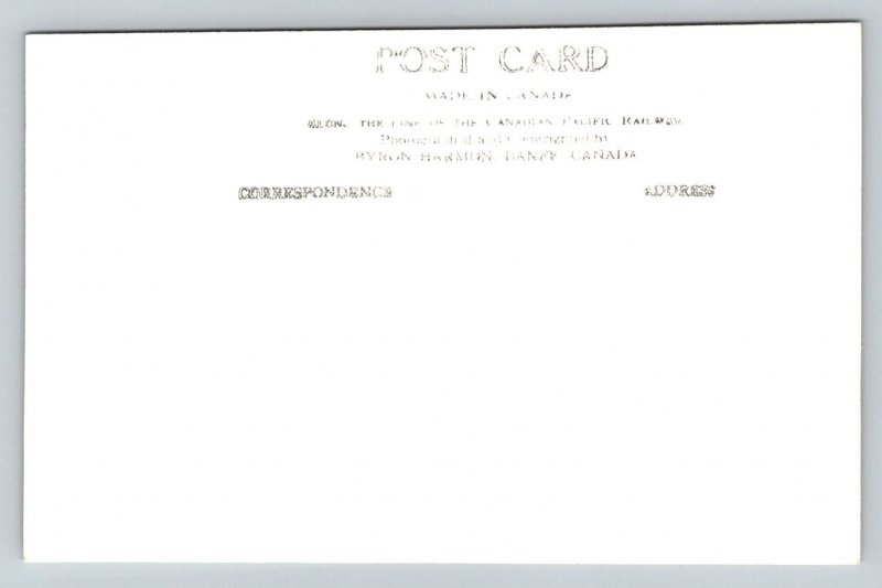 RPPC  Upper Spiral Tunnels  Canada   Postcard