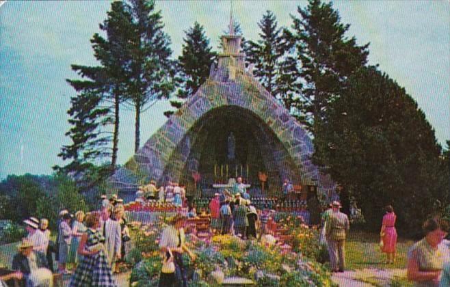 Maine Kennebunkport Shrine Of Our Lady Of Lourdes At St Anthony Frannciscan M...