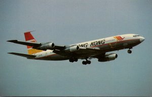 Airplanes Air Hong Kong Boeing B-707-226C Kai Tak Airport Hong Kong