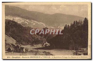 Postcard Old Route Dauphine Grenoble Vizille the Arrival of the Uriage Batus ...