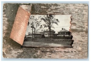 1907 Wenworth Hospital Building Dover New Hampshire NH Unposted Antique Postcard