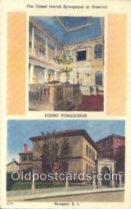 Oldest Jewish Synagogue, Touro Synagogue Newport, RI, USA Judaic Unused 