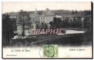 Old Postcard La Vallee Du Bocq Chateau de Spontin