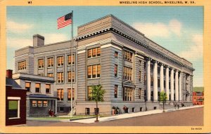 West Virginia Wheeling High School Curteich