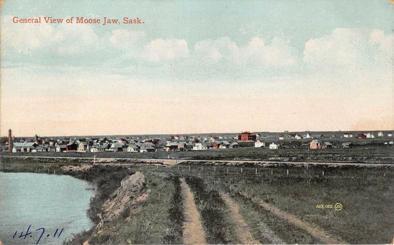 br105546 general view of moose jaw sask canada