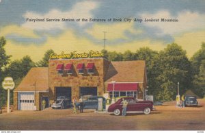 LOOKOUT MOUNTAIN , Tennessee , 1930-40s ; Fairyland Service Station