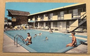 UNUSED  POSTCARD - CLAYTON HOUSE MOTEL, 5712 KNOXVILLE (RT88), PEORIA, ILLINOIS