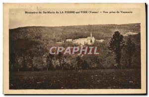 Old Postcard Monastery of St. Mary of the PlERRE that Vire View from Vaumarin